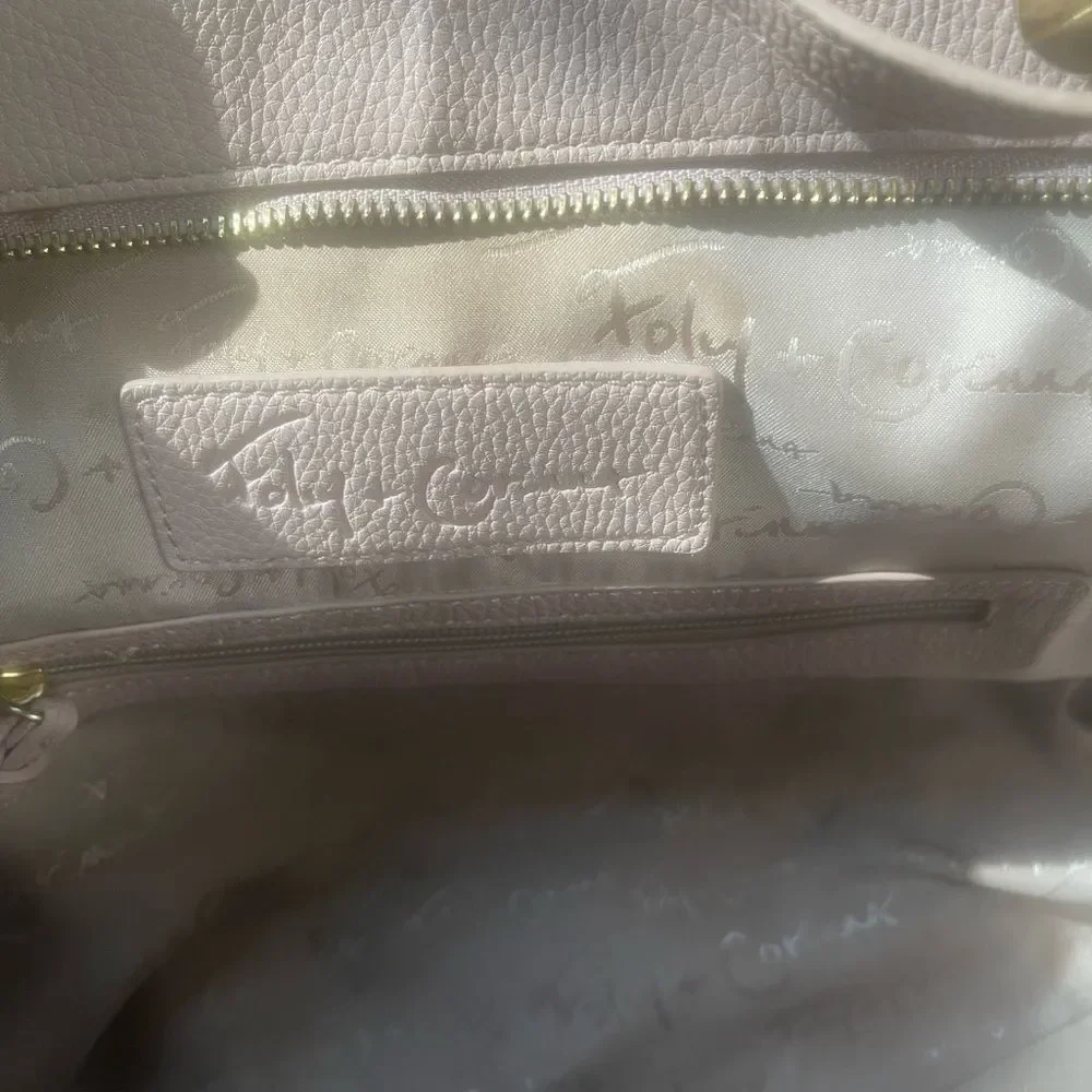 Foley and Corinna Satchel Synthetic pale purple, medium Satchel/shoulder bag.